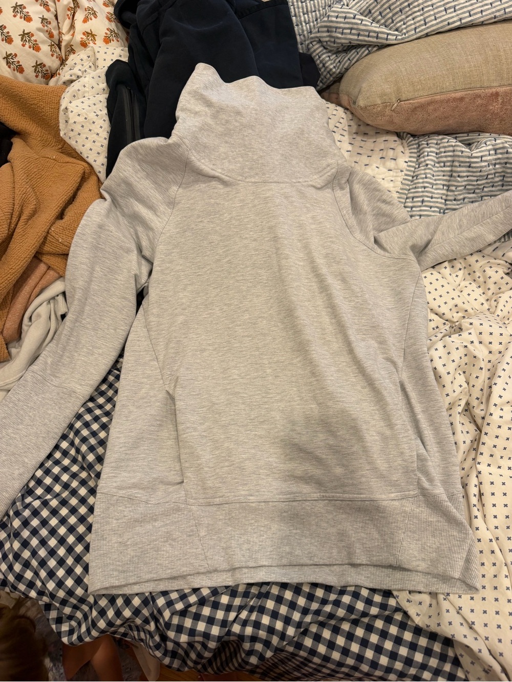 lululemon athletica Light Gray Women's Hoodie